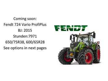 FENDT 724 Vario Traktor