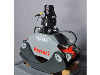 Ladekran für Forstmaschine Ferrari Holzgreifer FLG 23 XS + Rotator FR55 F: das Bild 4