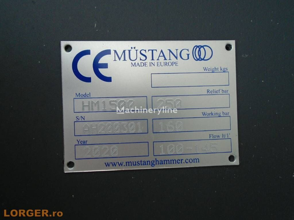 Hydraulikhammer Mustang HM1500: das Bild 5