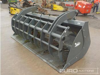  Unused 100" Stekro Hydraulic Muck Bucket to suit Telehandler - Schaufel