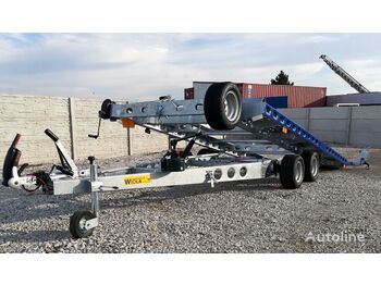 Wiola LAWETA UCHYLNA L30G45P 4.50M 3T + SKLEJKA! - Autotransporter Anhänger