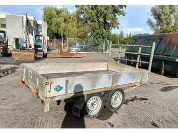Henra jp205 aanhanger trailer 2 assige 2000 kg MARGE  - Baumaschinenanhänger