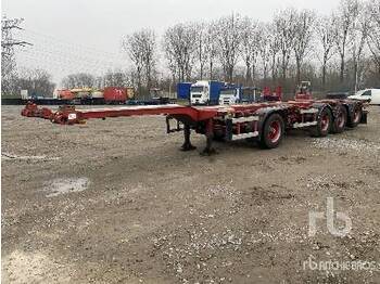 D-TEC COMBITRAILER 12.5 m Quad/A Extendable - Container/ Wechselfahrgestell Anhänger