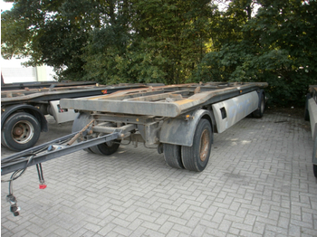 JUNG Fahrzeugbau 2-achs Kombianhänger / TKA 18 HV - Container/ Wechselfahrgestell Anhänger