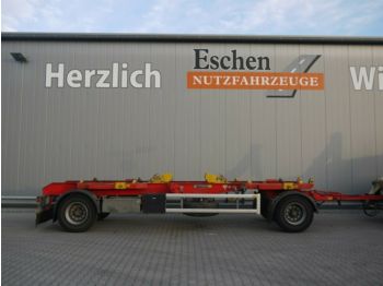 Container/ Wechselfahrgestell Anhänger Hüffermann HMA 1824 Vario Carr., Positonier Fix, Absetz Con: das Bild 1