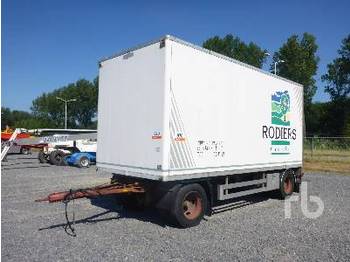 Chereau EUROGRAM 247 T/A Drawbar - Koffer Anhänger