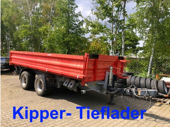 Kipper Anhänger Möslein  19 t Tandemkipper- Tieflader: das Bild 1