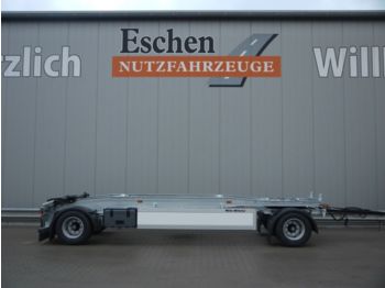 Container/ Wechselfahrgestell Anhänger Müller-Mitteltal RS-T 18.0 t, Zw. Bereift, Schlitten, verzinkt: das Bild 1