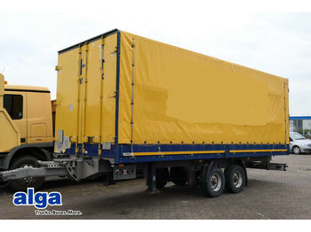 JUNGE, Tandem, Durchlade, 7,2m. lang, TÜV NEU  - Planenanhänger