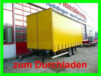 Renders Tandem  Planen  Anhänger vorn zum Durchladen - Planenanhänger