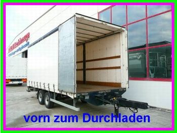 Renders Tandem  Planen  Anhänger vorn zum Durchladen - Planenanhänger