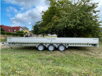 Henra Hochlader Tridem 633 x 248 cm 3500 kg  - Pritschenanhänger/ Plattformanhänger
