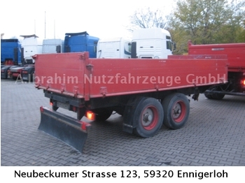 Hoffmann LEDK 10.5T Zentralachsanhänger  - Pritschenanhänger/ Plattformanhänger