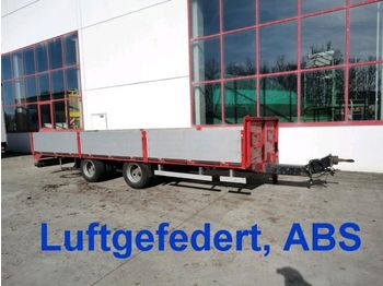 Renders 18 t Tandem  Baustoffanhänger - Pritschenanhänger/ Plattformanhänger
