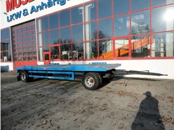 Renders 2 Achs Kombi  Anhänger für Abroll  und Abs - Pritschenanhänger/ Plattformanhänger