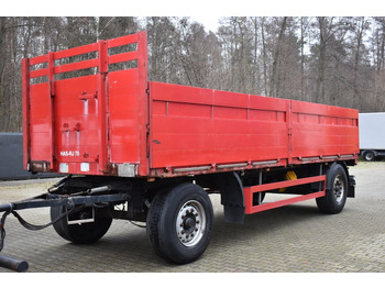 Schwarzmüller PA 2/E/Baustoffanhänger 2-Achs,BPW,18t  - Pritschenanhänger/ Plattformanhänger