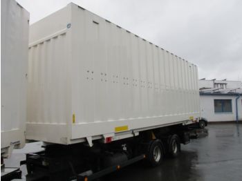 Container/ Wechselfahrgestell Anhänger Schmitz Cargobull ZWF18 BDF: das Bild 1