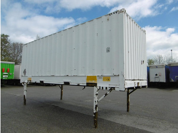 Stahlcontainer Wechselcontainer Rolltor - Container/ Wechselfahrgestell Anhänger: das Bild 1