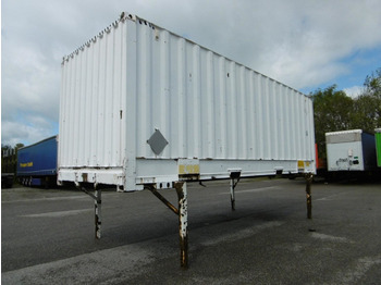 Stahlcontainer Wechselcontainer Rolltor - Container/ Wechselfahrgestell Anhänger: das Bild 2
