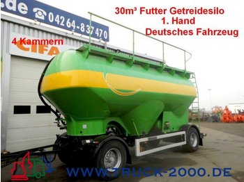Feldbinder HEUT 30m³ Futter-Getreide-Silo 4 Kammern 1.Hand - Tankanhänger