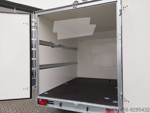 Verkaufsanhänger neu kaufen trailershop 300x200x210cm Sandwich Koffer Hecktüren sofort Abverkauf: das Bild 2