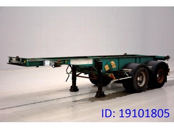Container/ Wechselfahrgestell Auflieger ASCA Skelet 20 ft: das Bild 1