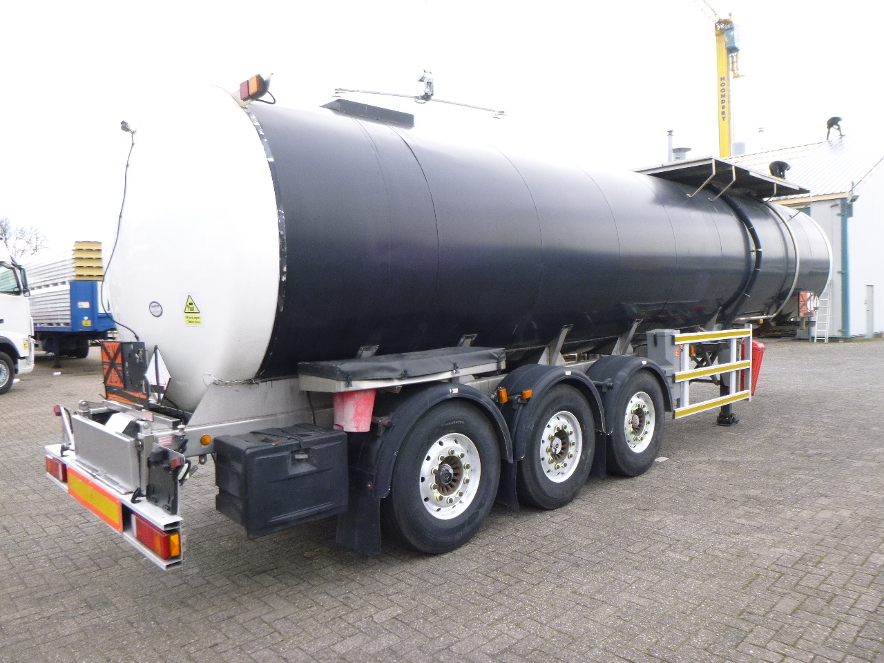Tankauflieger Für die Beförderung von Bitumen Clayton Bitumen tank inox 31.8m / 1 comp: das Bild 4