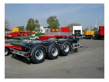 ES-GE 3-Achs-Containerchassis - multifunktional - Container/ Wechselfahrgestell Auflieger