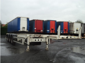 TURBOS HOET Container chassis - Container/ Wechselfahrgestell Auflieger