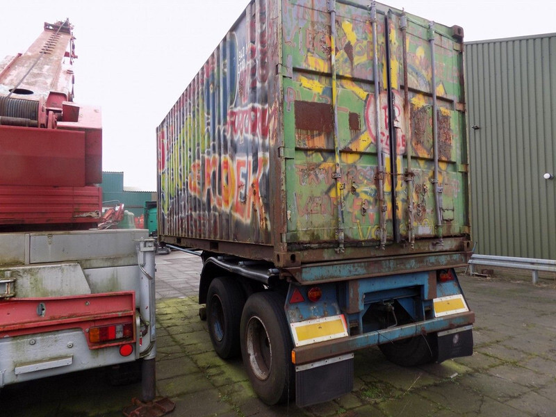 Container/ Wechselfahrgestell Auflieger Diversen container chassis 20 ft: das Bild 7