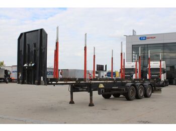 Schwarzmüller Y-SERIE, AXLES 9t, SAF, LIFTING AXLE  - Holzauflieger