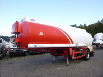 Tankauflieger Für die Beförderung von Kraftstoff Indox Fuel tank alu 23.8 m3 / 4 comp + pump/counter: das Bild 1