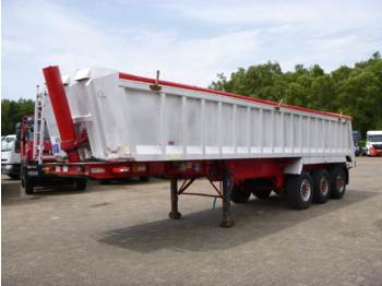 Weightlifter Tipper trailer alu / steel 34.5 m3 + tarpaulin - Kipper Auflieger