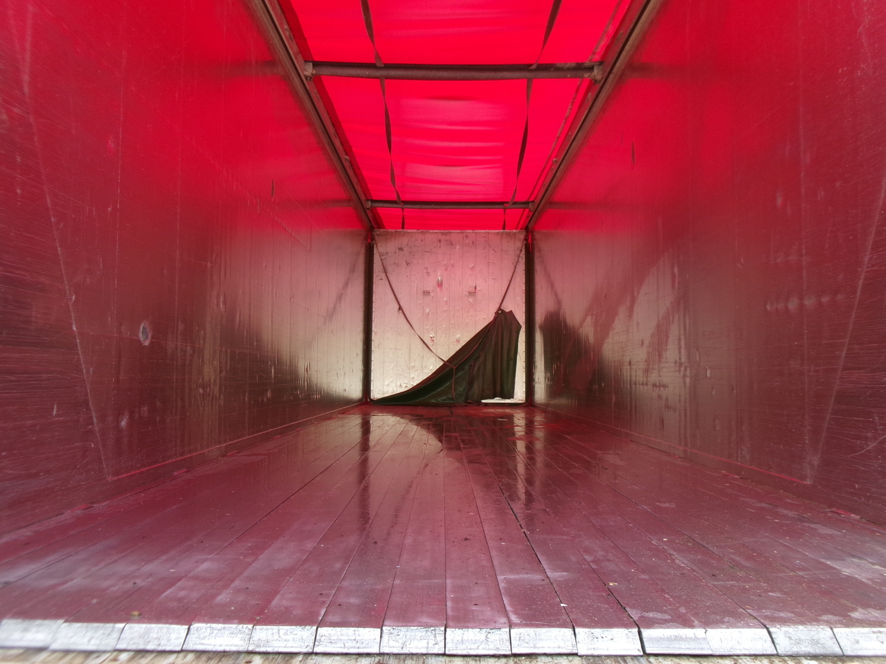 Schubboden Auflieger Kraker Walking floor trailer alu 90 m3 CF-200: das Bild 9