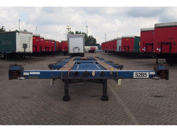 Container/ Wechselfahrgestell Auflieger Krone Polyvalent skelet 20-30-40-45 ft: das Bild 2