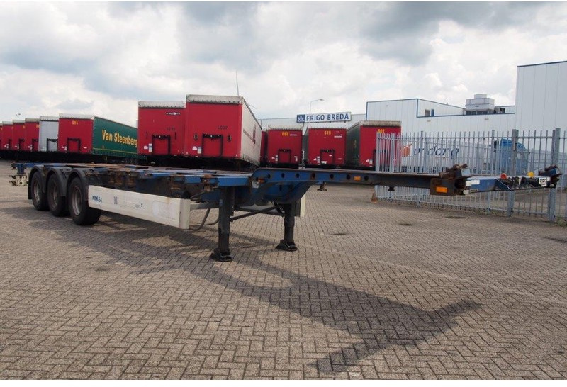Container/ Wechselfahrgestell Auflieger Krone Polyvalent skelet 20-30-40-45 ft: das Bild 3
