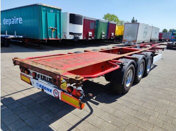 Container/ Wechselfahrgestell Auflieger Krone SD - 3-Assen BPW - DrumBrakes - 1x20FT 2x20FT 1x30FT 1x40FT (O995): das Bild 1