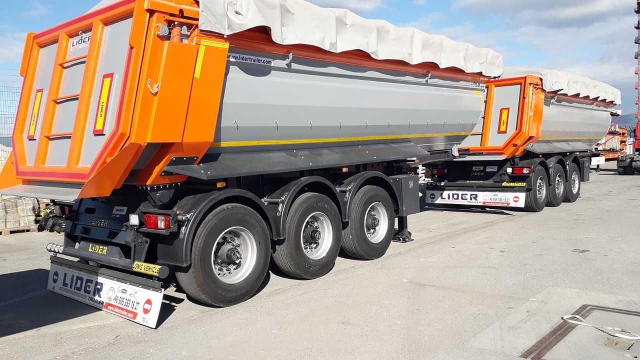 Kipper Auflieger neu kaufen LIDER 2022 MODELS YEAR NEW (MANUFACTURER COMPANY LIDER TRAILER & TANKER: das Bild 12