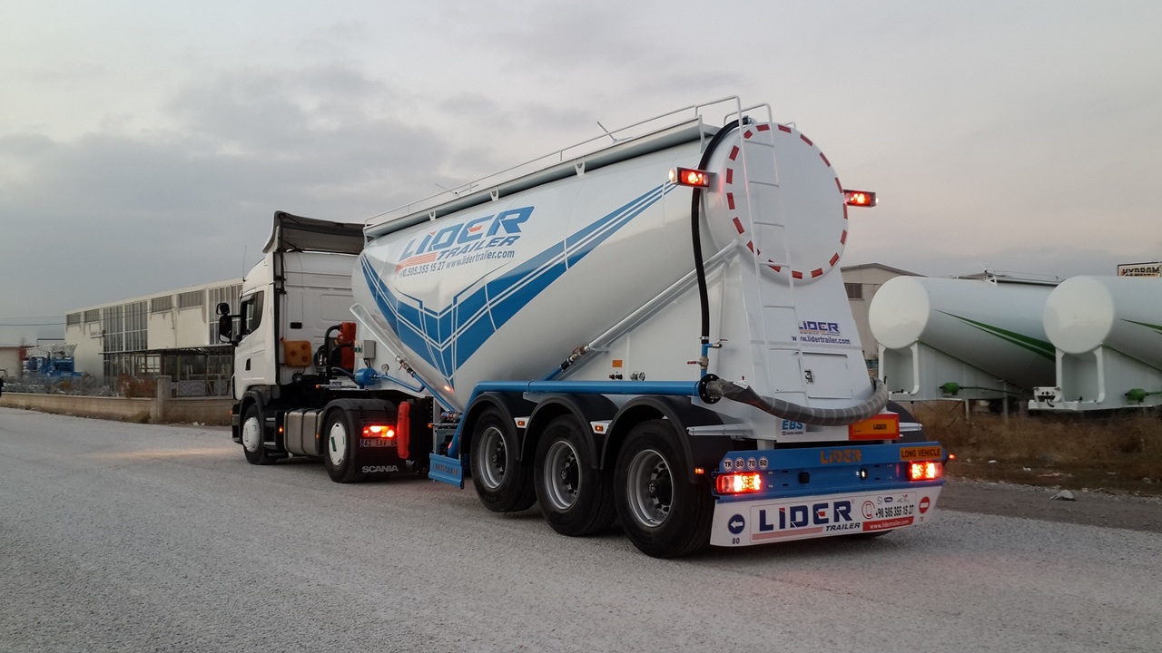 Tankauflieger Für die Beförderung von Zement neu kaufen LIDER 2023 MODEL NEW CEMENT TANKER: das Bild 14