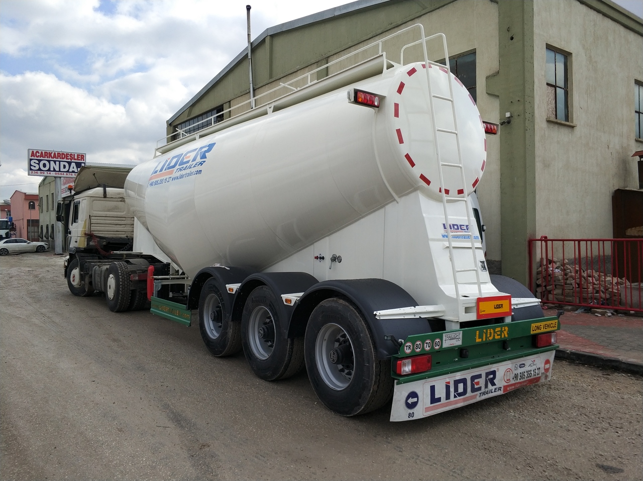 Tankauflieger Für die Beförderung von Zement neu kaufen LIDER 2023 MODEL NEW CEMENT TANKER: das Bild 16