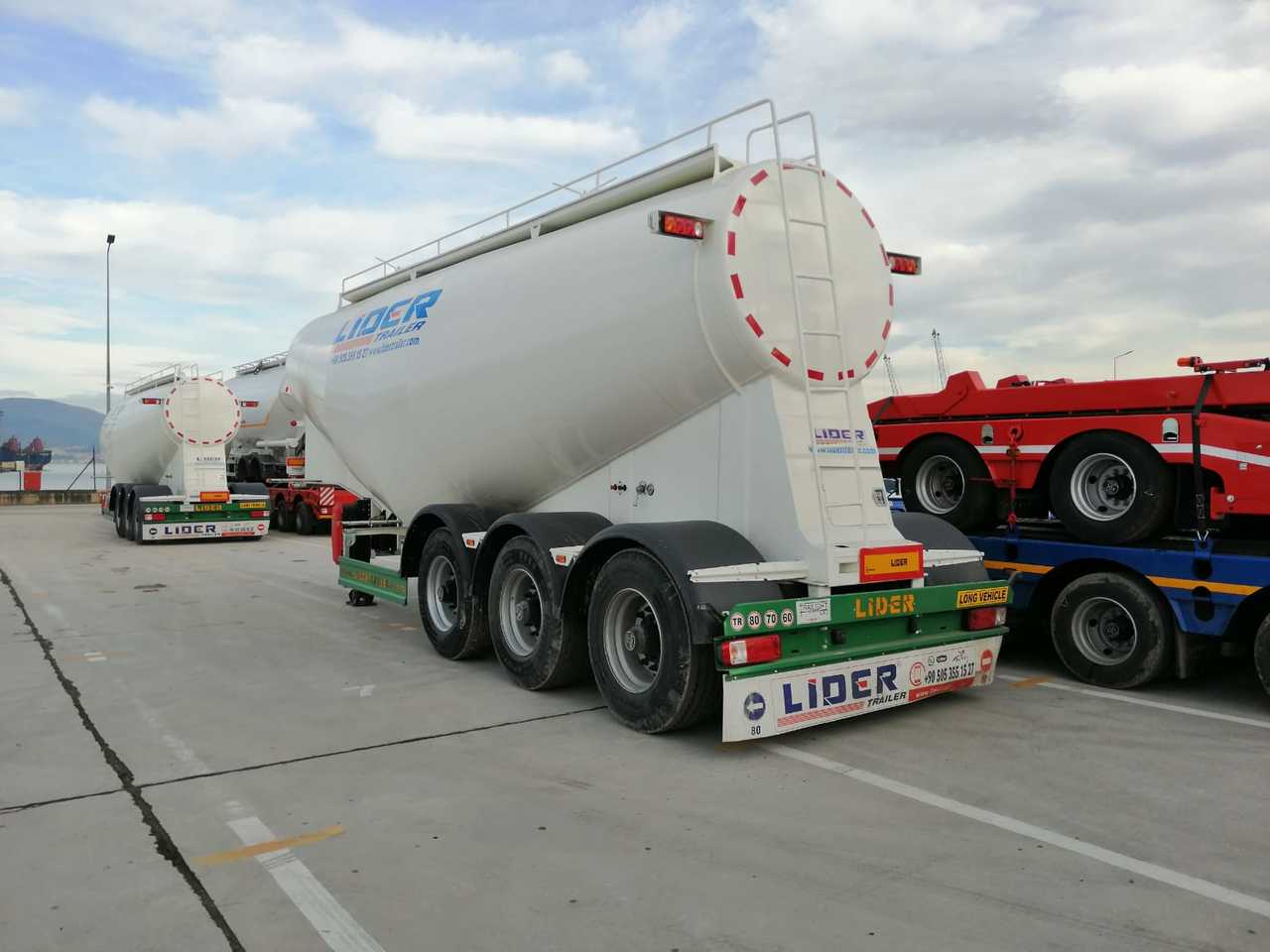 Tankauflieger Für die Beförderung von Zement neu kaufen LIDER 2023 MODEL NEW CEMENT TANKER: das Bild 18