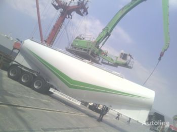 Tankauflieger Für die Beförderung von Zement neu kaufen LIDER 2023 NEW 80 TONS CAPACITY FROM MANUFACTURER READY IN STOCK: das Bild 4