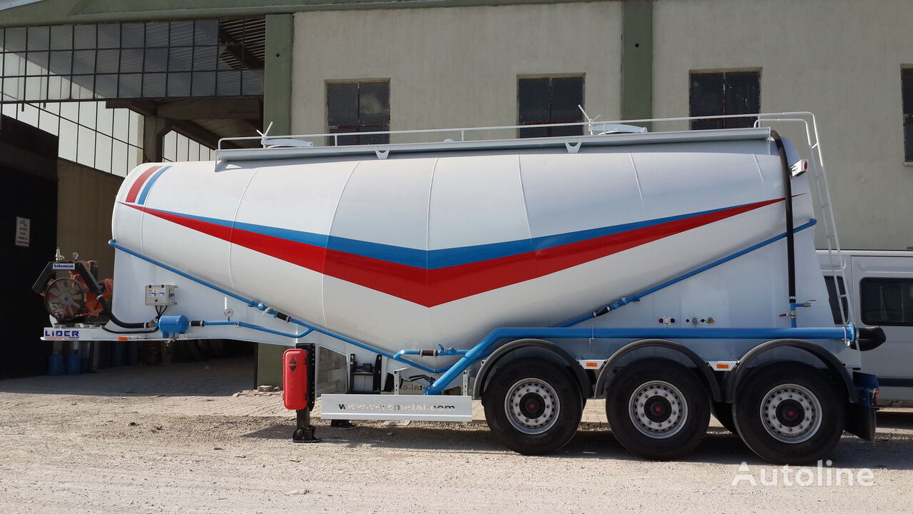 Tankauflieger Für die Beförderung von Zement neu kaufen LIDER 2023 NEW 80 TONS CAPACITY FROM MANUFACTURER READY IN STOCK: das Bild 9