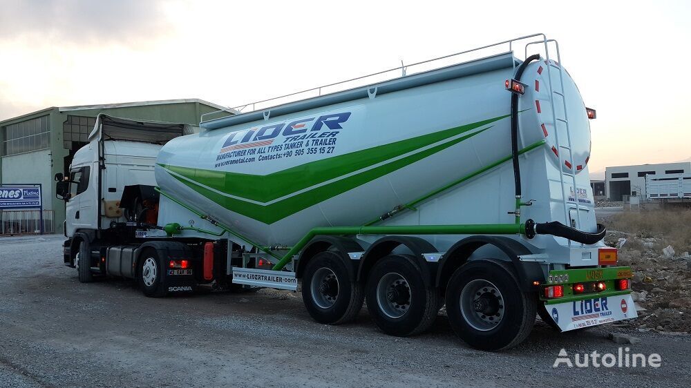 Tankauflieger Für die Beförderung von Zement neu kaufen LIDER 2024 YEAR NEW BULK CEMENT manufacturer co.: das Bild 18