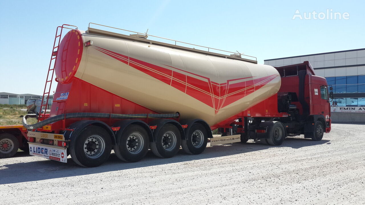 Tankauflieger Für die Beförderung von Zement neu kaufen LIDER 2024 YEAR NEW BULK CEMENT manufacturer co.: das Bild 2