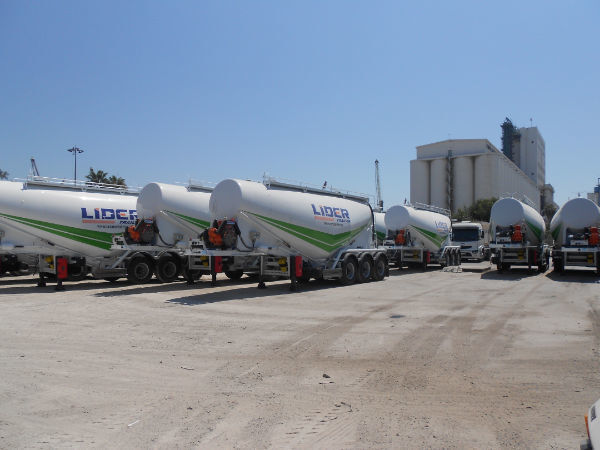 Tankauflieger Für die Beförderung von Zement neu kaufen LIDER 2024 YEAR NEW BULK CEMENT manufacturer co.: das Bild 8