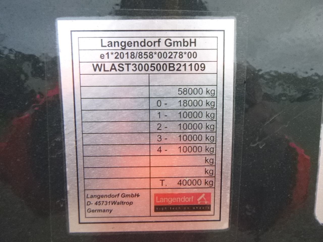 Tieflader Auflieger neu kaufen Langendorf 3-axle semi-lowbed trailer 48T ext. 13.5 m + ramps: das Bild 28