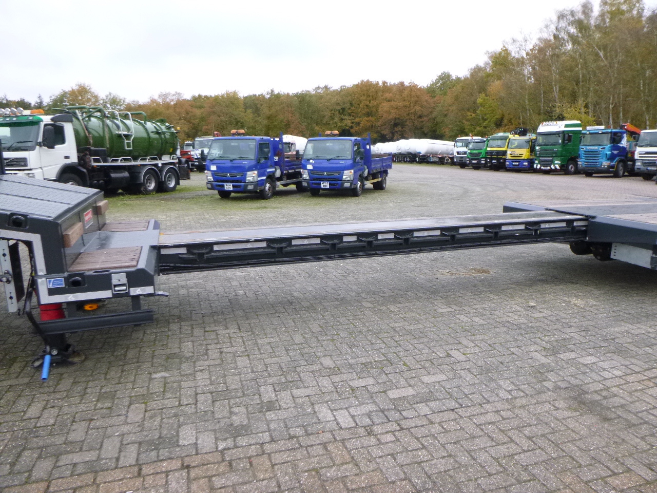 Tieflader Auflieger neu kaufen Langendorf 3-axle semi-lowbed trailer 48T ext. 13.5 m + ramps: das Bild 19