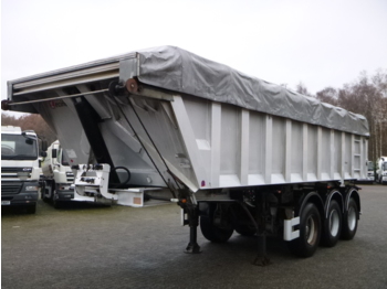 Kipper Auflieger Lecinena Tipper trailer alu 25 m3 + tarpaulin: das Bild 1