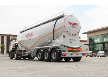 Tankauflieger Für die Beförderung von Zement neu kaufen NOVA NEW CEMENT TANKER TRAILER WITH DIESEL COMPRESSOR 2023: das Bild 1